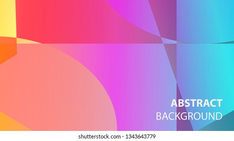 modern geometric abstract background - Vector