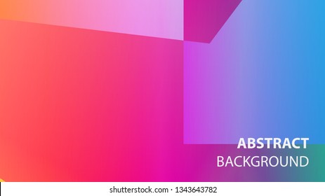 modern geometric abstract background - Vector