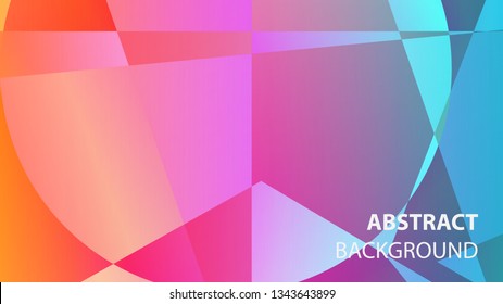 modern geometric abstract background - Vector
