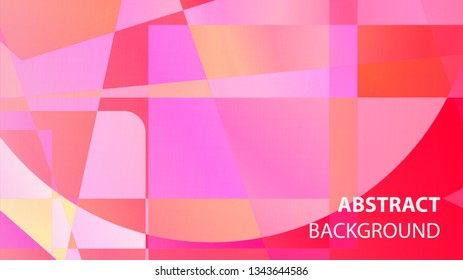 modern geometric abstract background - Vector
