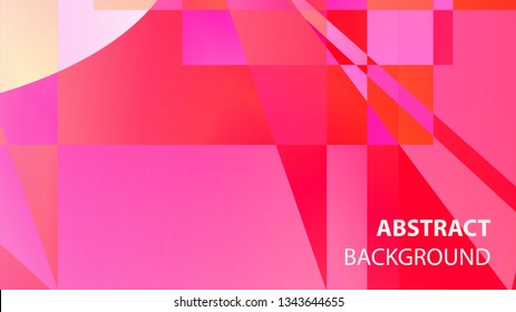 modern geometric abstract background - Vector