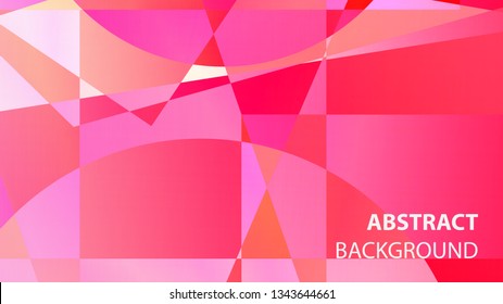 modern geometric abstract background - Vector