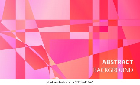 modern geometric abstract background - Vector