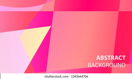 modern geometric abstract background - Vector