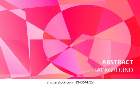 modern geometric abstract background - Vector