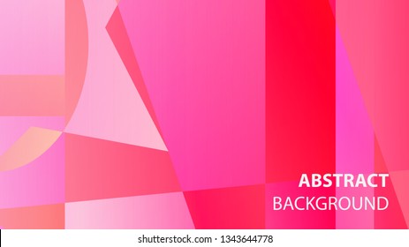 modern geometric abstract background - Vector