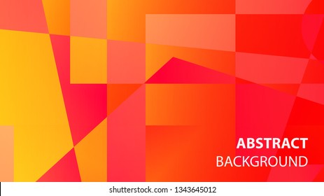 modern geometric abstract background - Vector