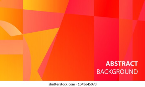 modern geometric abstract background - Vector