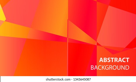 modern geometric abstract background - Vector