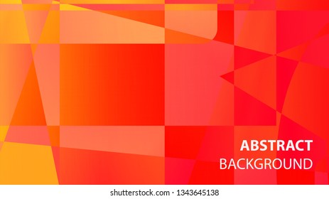 modern geometric abstract background - Vector