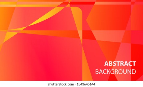 modern geometric abstract background - Vector