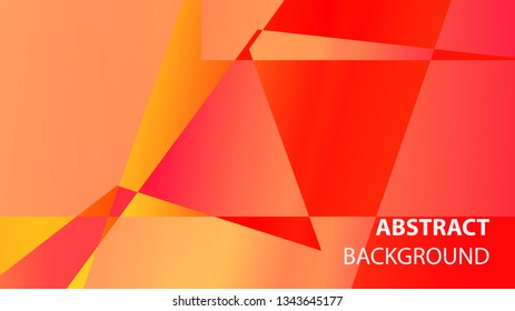 modern geometric abstract background - Vector