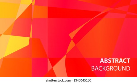 modern geometric abstract background - Vector