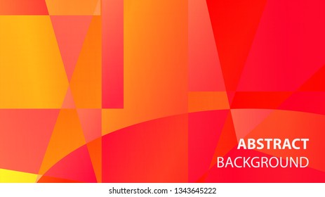 modern geometric abstract background - Vector
