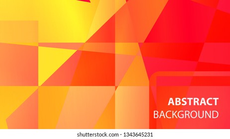 modern geometric abstract background - Vector