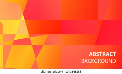 modern geometric abstract background - Vector