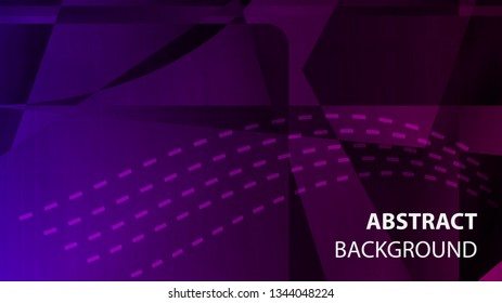 modern geometric abstract background - Vector