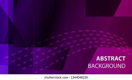 modern geometric abstract background - Vector