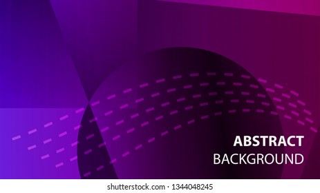 modern geometric abstract background - Vector