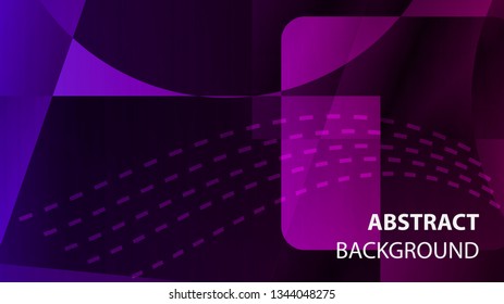 modern geometric abstract background - Vector