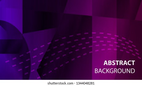 modern geometric abstract background - Vector