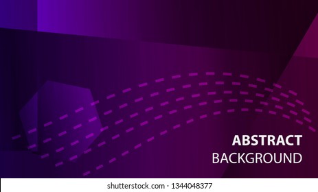 modern geometric abstract background - Vector