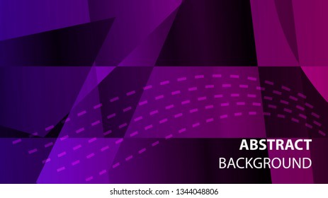 modern geometric abstract background - Vector