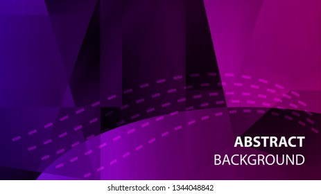 modern geometric abstract background - Vector