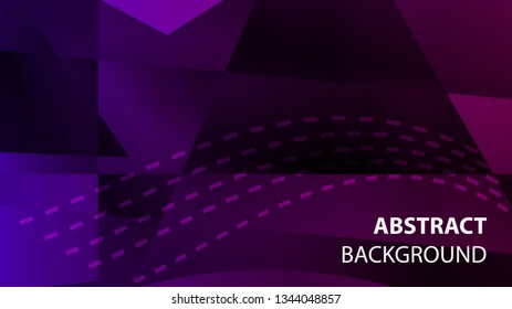 modern geometric abstract background - Vector