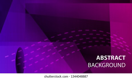 modern geometric abstract background - Vector