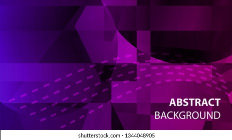 modern geometric abstract background - Vector