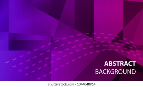 modern geometric abstract background - Vector