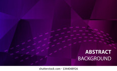 modern geometric abstract background - Vector