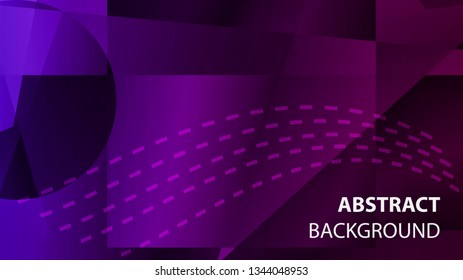 modern geometric abstract background - Vector