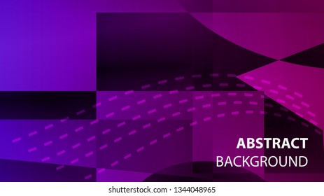 modern geometric abstract background - Vector