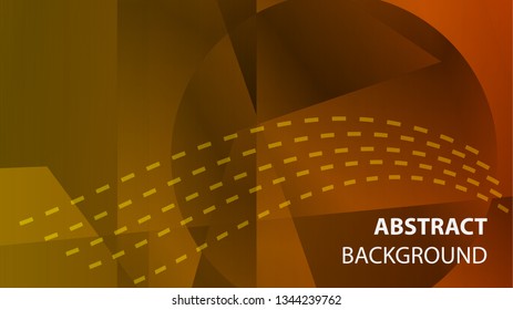 modern geometric abstract background - Vector