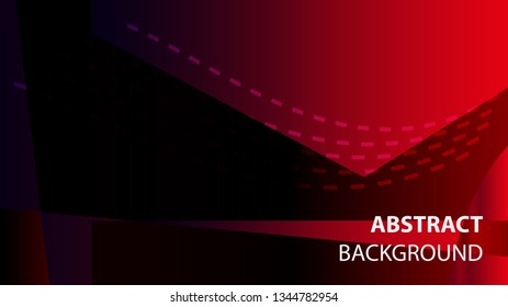 modern geometric abstract background - Vector