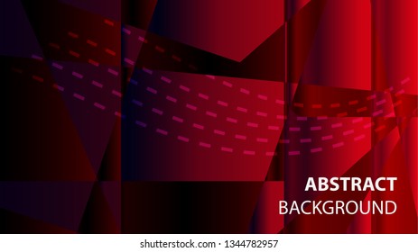 modern geometric abstract background - Vector