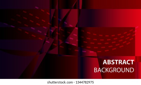 modern geometric abstract background - Vector