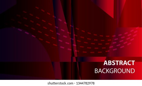 modern geometric abstract background - Vector