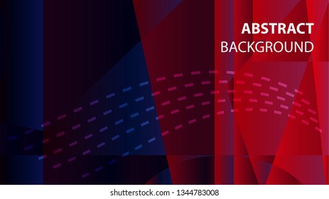 modern geometric abstract background - Vector