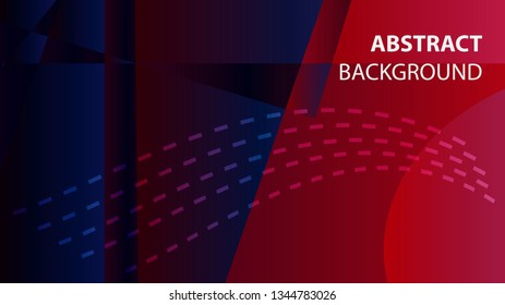 modern geometric abstract background - Vector