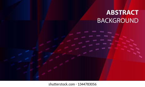 modern geometric abstract background - Vector