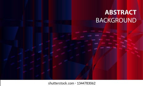 modern geometric abstract background - Vector