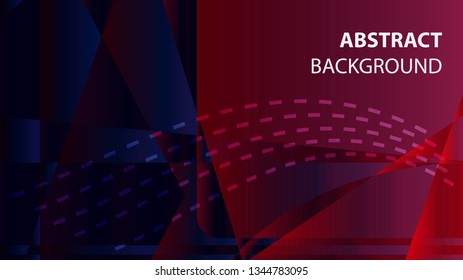 modern geometric abstract background - Vector