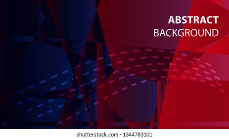 modern geometric abstract background - Vector