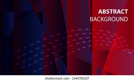 modern geometric abstract background - Vector