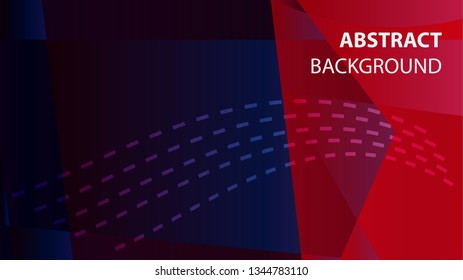 modern geometric abstract background - Vector