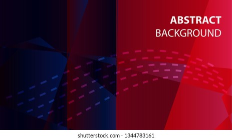 modern geometric abstract background - Vector
