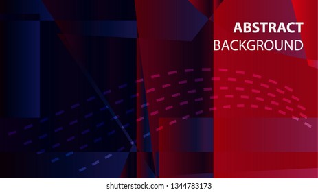 modern geometric abstract background - Vector